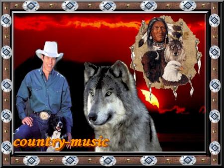 Montage Chris ledoux & Amerindien 