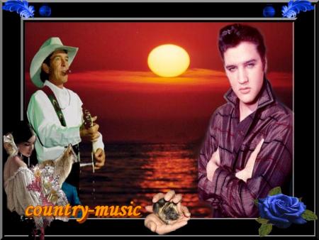 MONTAGE ( Chris Ledoux & ELVIS PRESLEY ) 